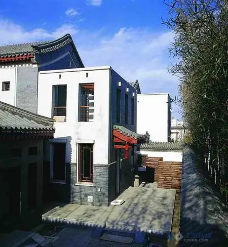 新中式建筑风格-北京观唐别墅