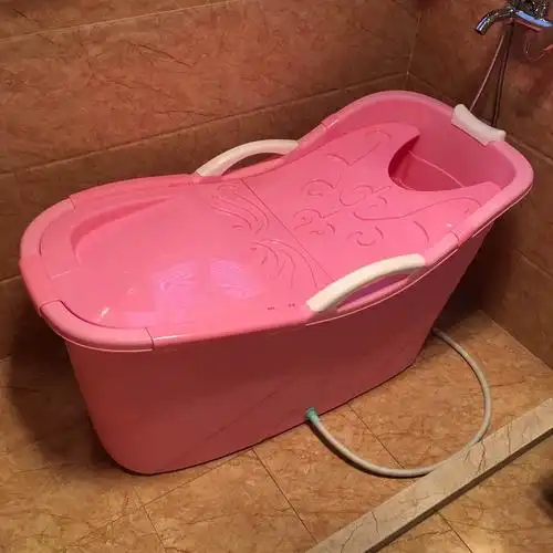 大人洗澡桶成人家用泡澡桶浴缸全身大号浴盆婴儿游泳桶沐浴盆坐趟