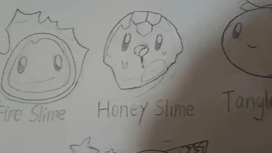 史莱姆牧场自己画的史莱姆