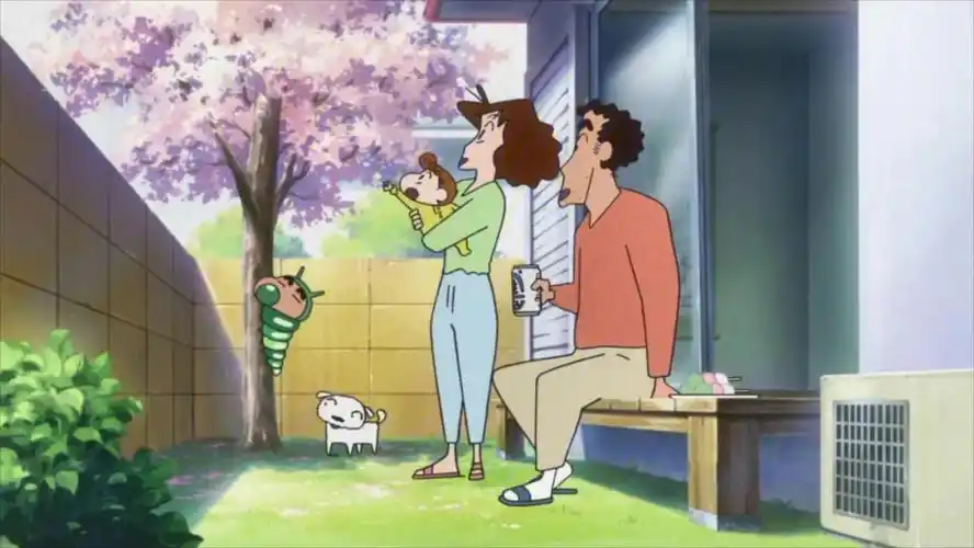 有被蜡笔小新一家的春夏秋冬治愈到