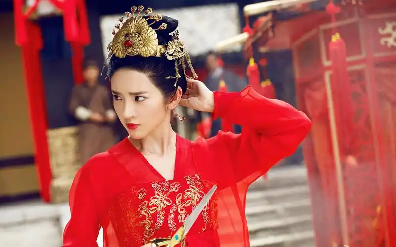 唐艺昕青丘狐传说剧照壁纸_如此美艳的唐艺昕