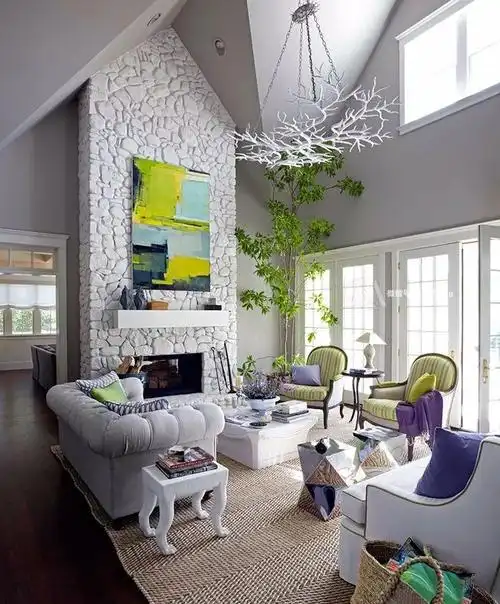 令人惊叹的墙面设计与色彩搭配,时尚居家有"心"意,"活"起来的墙面艺术