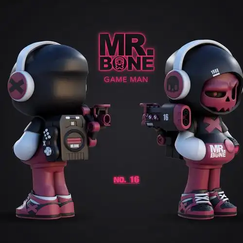 mrbone潮玩猫王联名礼盒和第三弹盲盒来袭