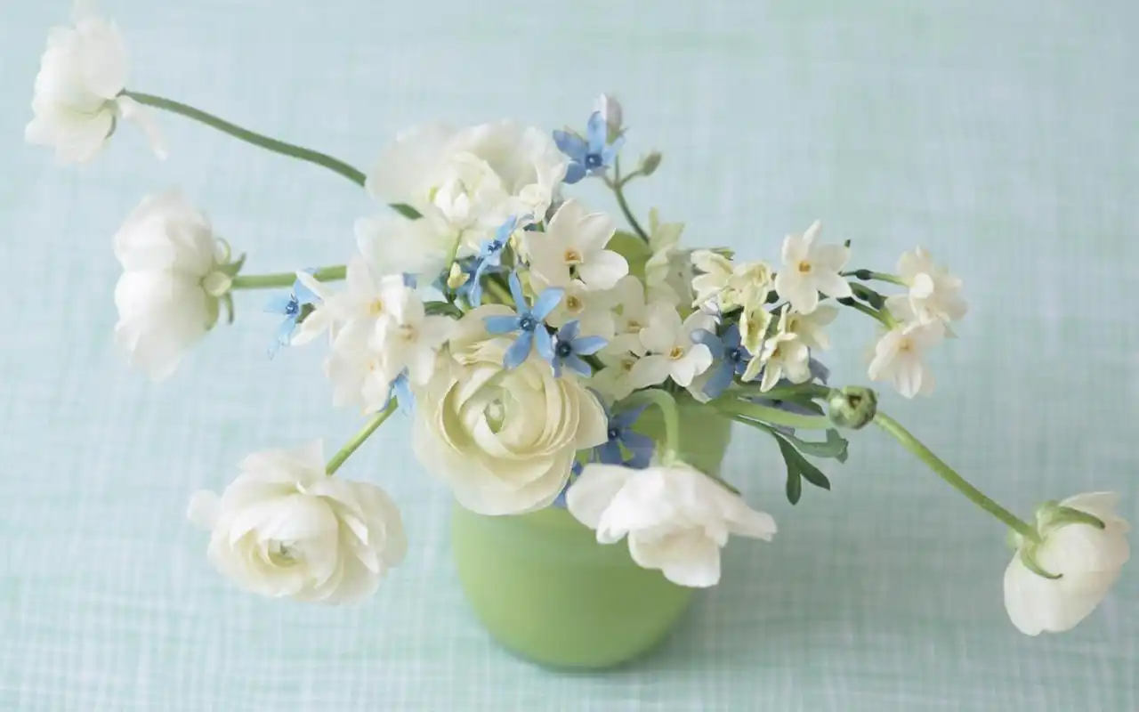 居家花瓶文艺高清桌面壁纸