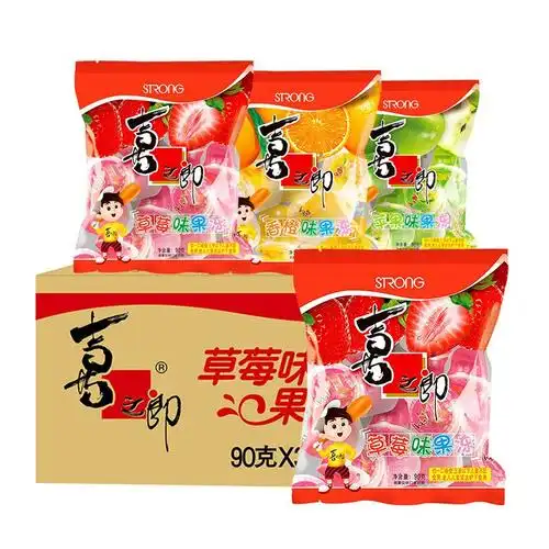 【中国喜之郎果冻其他零食图片】喜之郎果冻布丁90g*30袋/20袋/6袋整