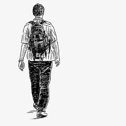 关键词 : 卡通手绘,创意,素描,绘画,男人背影,艺术[声明] 觅元素所有