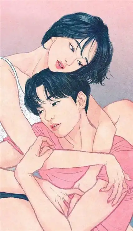 2021情侣同框插画壁纸精选合集 最稳定的关系就是没关系_6