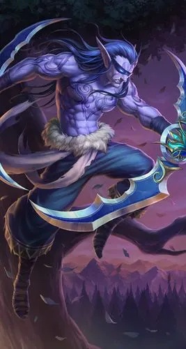 刀塔传奇敌法师闪亮登场