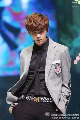 韩国演艺艺术赏鹿晗高清图!