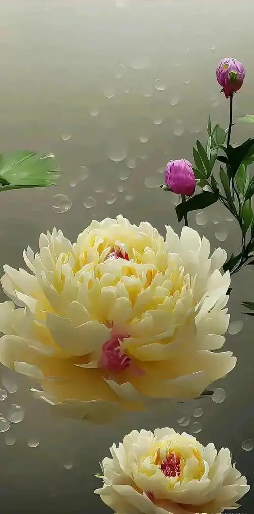 楚楚动人,美轮美奂的牡丹花