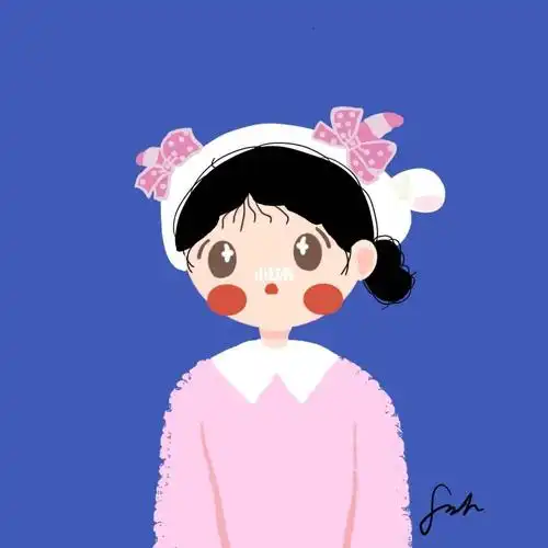 第一次尝试画头像贾玲版的美洋洋