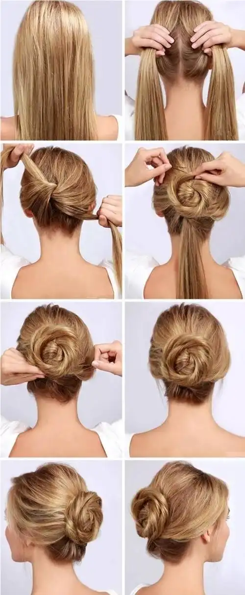 起上班, 这样扎头发让你又懒又美!