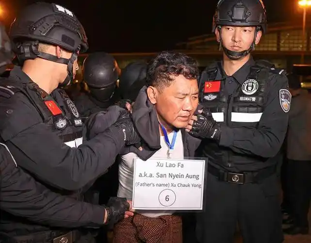 早安世界白所成等10名缅北重大犯罪嫌疑人被押解回国