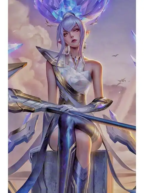 英雄联盟风女至臻原画壁纸