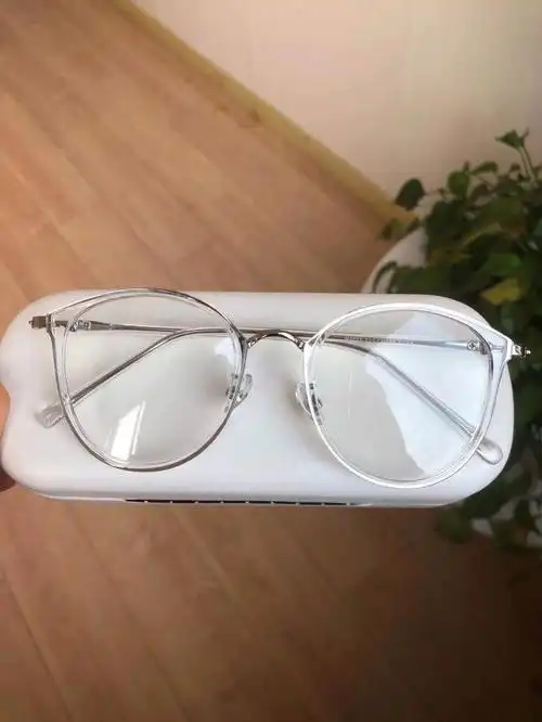 ins风高级感透明眼镜框