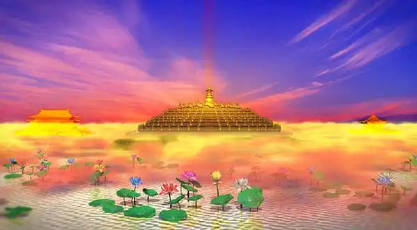 "只园始经营,天界宫殿已现"的典故和含义,为何念佛往生极乐比升天更