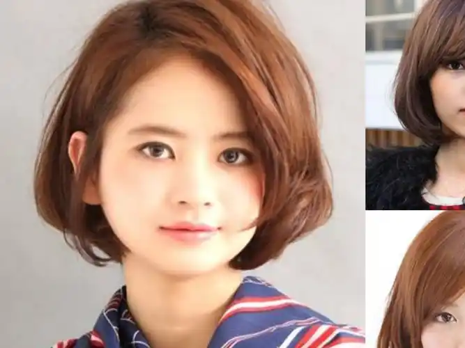原创适合圆脸女生的发型我选这8款换上让你秒变小脸