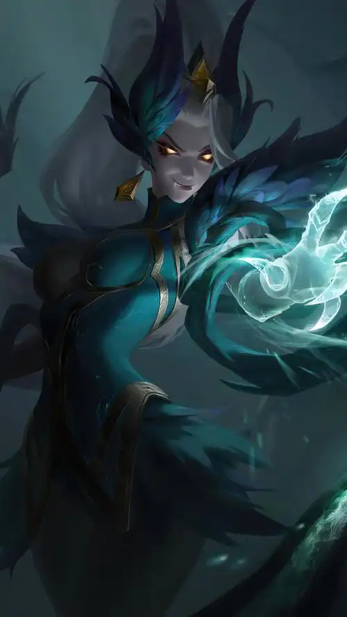 lol英雄联盟 荆棘之兴 婕拉 zyra 魔女 手机壁纸