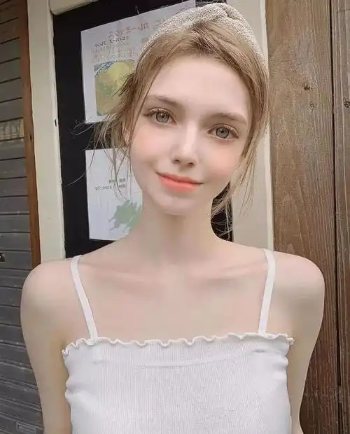 德韩混血精灵女孩p都不敢这样p实在是美得太不真实了