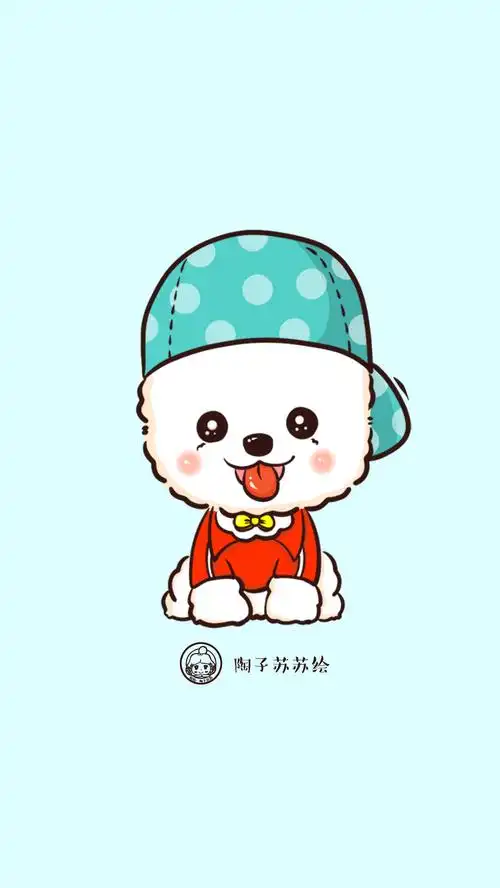 《萌宠狗狗》原创小清新情侣壁纸系列.来自s… - 堆糖,美图壁纸兴趣社
