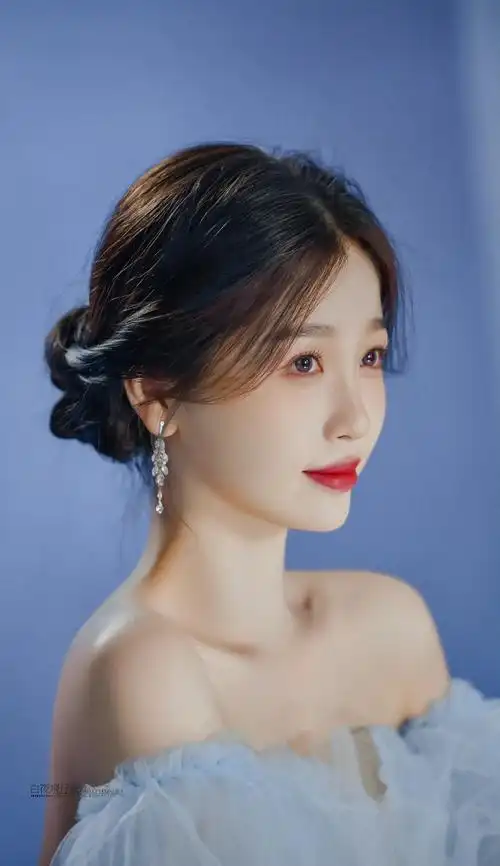 79 虞书欣丨爱的花嫁 cr@白夜飛行家 #虞书欣蓝色公主纱裙造型