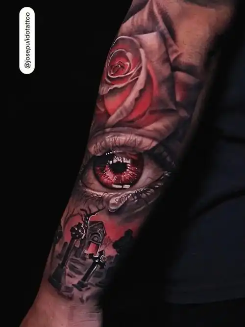 欧美写实纹身  #花臂纹身  #我的纹身分享