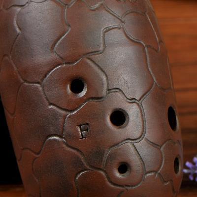 演奏初学黑陶gf陶埙笔筒八孔乐器入门初学者埙