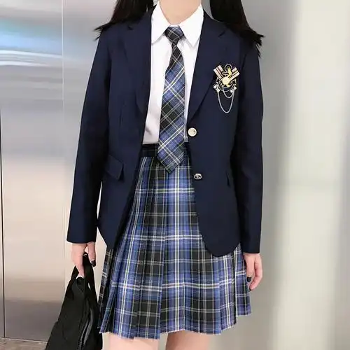 西装小西日式jk制服多色西式英伦套装女式校服