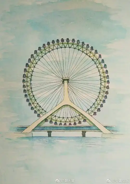 天津建筑|天津之眼|摩天轮|天津_新浪新闻