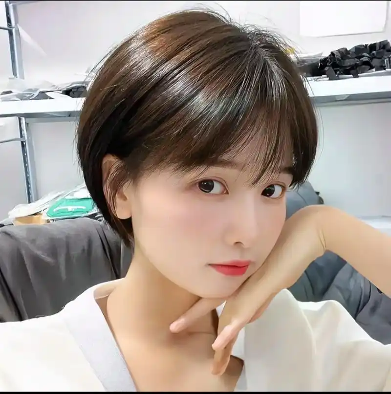 街头潮女必备78夏季短发假发!我的发型都说好看啦!