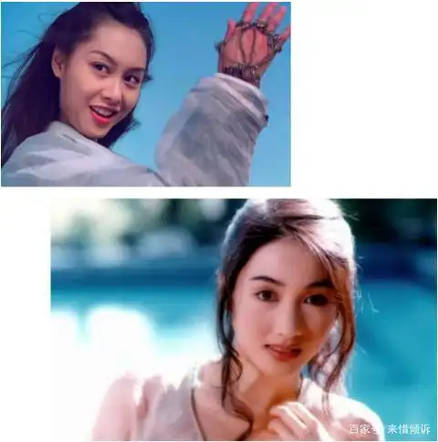 上:朱茵 下:黎姿