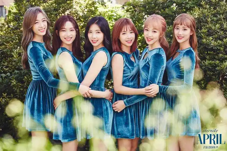 最近dsp旗下的女团april宣布将在9月20日发行新专辑《eternity》回归