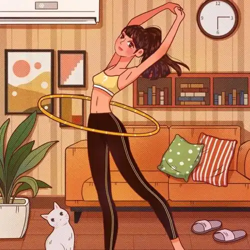 轻音健身速成马甲线的舒缓节奏