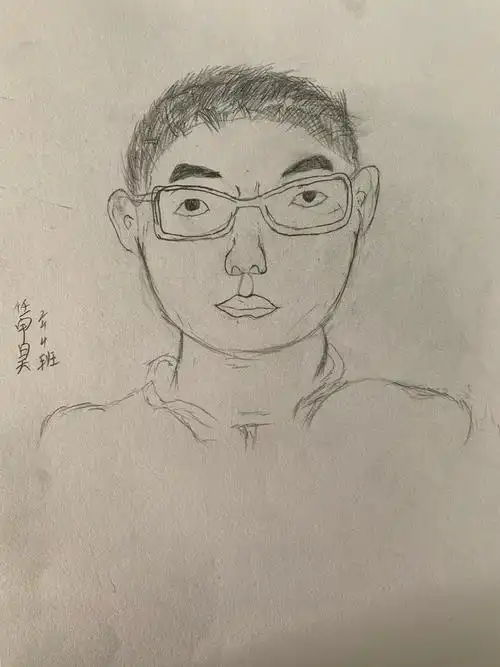 英杰中学2019届初一年级学生自画像