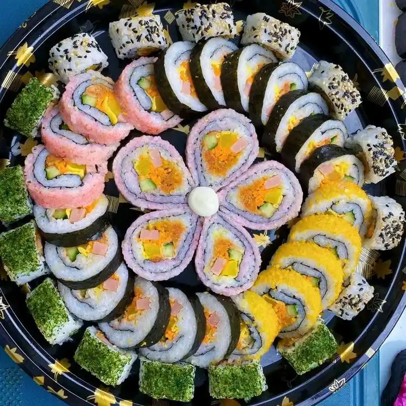 寿司 #纯手工零添加 寿司大拼盘38元,55元,68元的, - 抖音