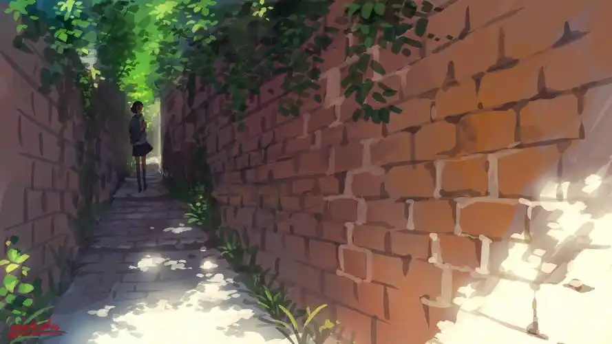 繁华落尽,洗尽铅华 动漫街道电脑壁纸特辑