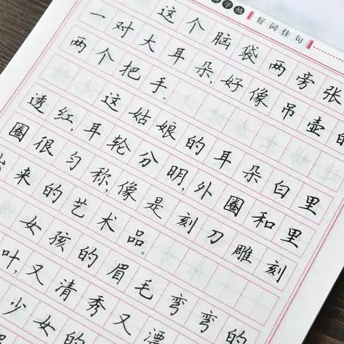 字帖硬笔楷书成人中小学生钢笔练字描红临摹好词练字帖