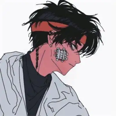 动漫男头像帅气高冷温柔治愈男生头像动漫冷酷侧脸高级感十足