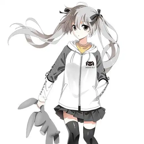 moeyu 缘之空春日野穹动漫周边男女衣服休闲连帽春秋款风衣外套