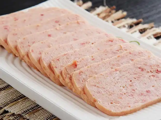 火锅麻辣烫关东煮配菜 午餐肉 梅林午餐肉 340g