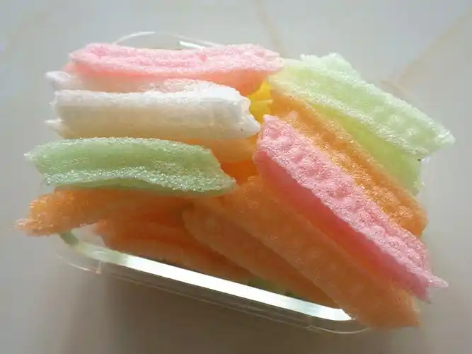 【给利伴】免费领天猫网力之达彩色虾条大连虾片同款龙虾片自己炸500g