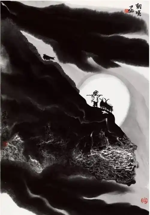 山水画|贾又福先生:不能用古人的探索发明,取代自己的探索发明!