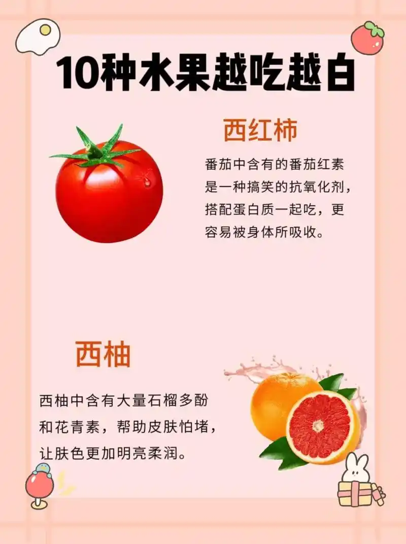 女人常吃这几样水果,皮肤会超好哦!一起收藏起来吧!#小常识  - 抖音