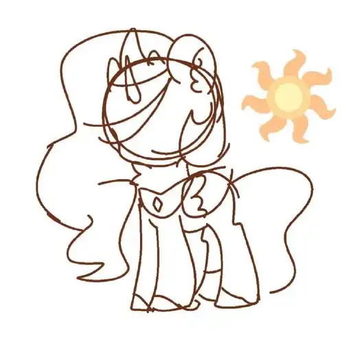 用自己的画风摸宇宙公主