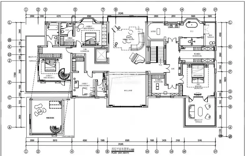 急售降2500万花园3000平方山顶独栋别墅