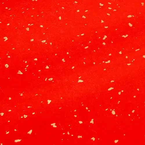 万年红长卷宣纸半生熟洒金龙凤空白春联大红色喜庆手写用纸对联纸