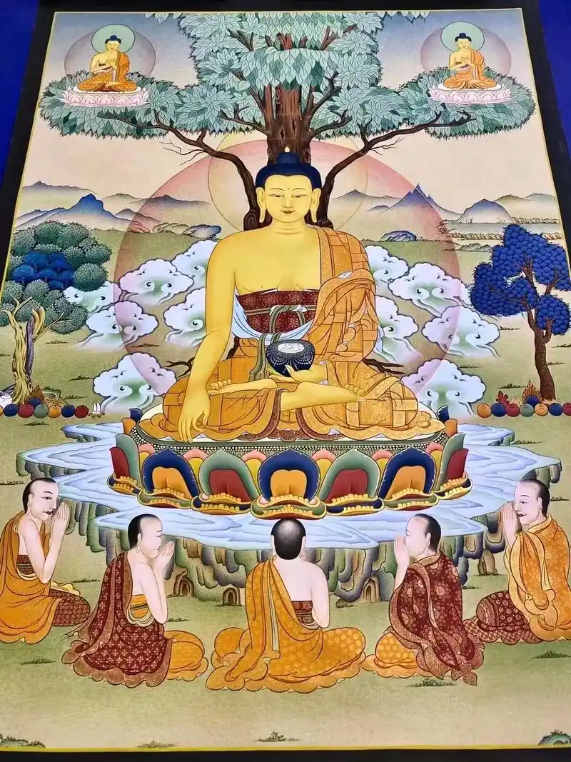 释迦牟尼佛说法图