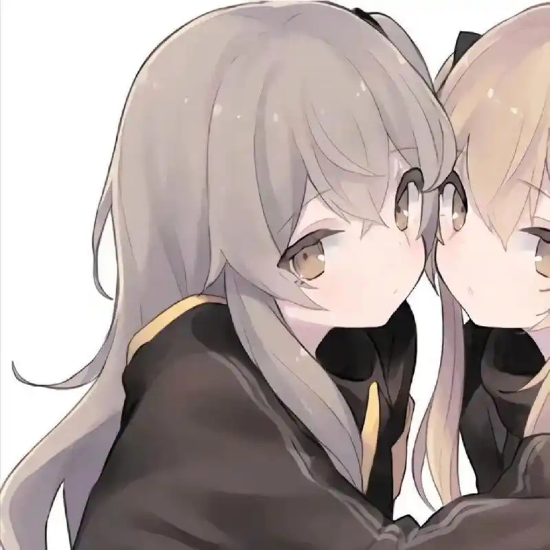 超级好看的高质量情侣闺蜜动漫头像