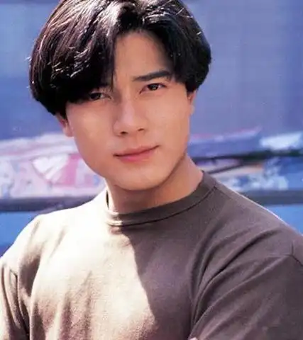 中分发型帅锅男星郭富城发型  英俊帅气