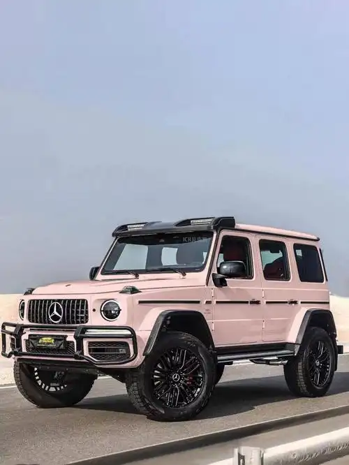 救命!当姐妹把奔驰大g改成粉色!